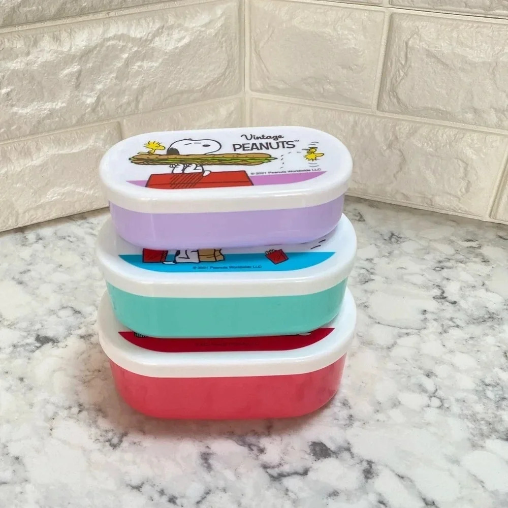 Snoopy Lunch Box Set - Picture 4 of 5